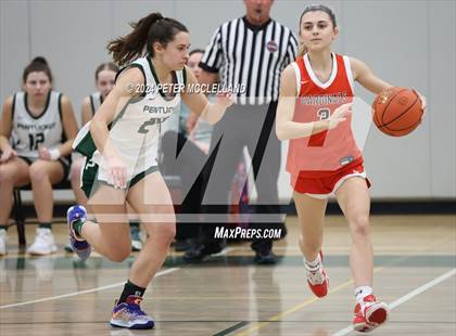Thumbnail 3 in Pentucket Regional vs. Pope Francis Prep (MIAA Division 3 Round of 32) photogallery.