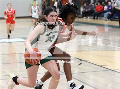Thumbnail 2 in Pentucket Regional vs. Pope Francis Prep (MIAA Division 3 Round of 32) photogallery.