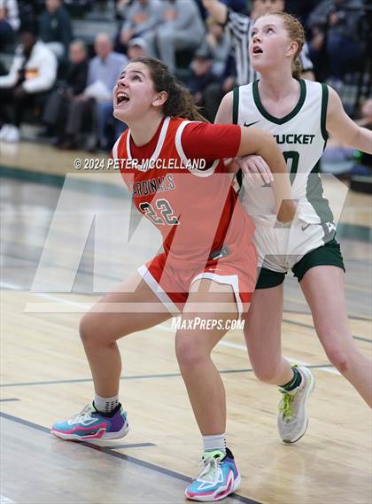 Thumbnail 2 in Pentucket Regional vs. Pope Francis Prep (MIAA Division 3 Round of 32) photogallery.