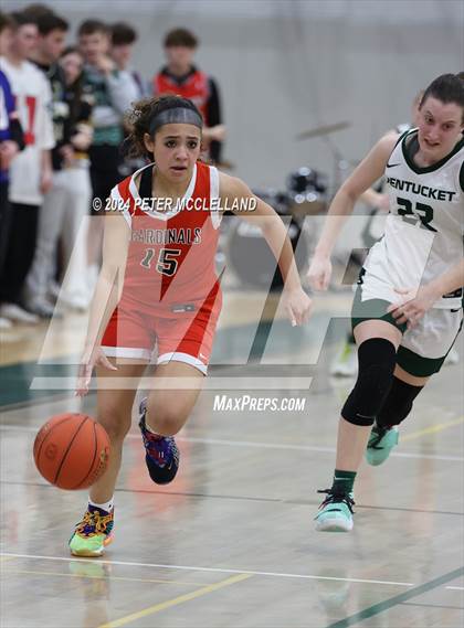Thumbnail 2 in Pentucket Regional vs. Pope Francis Prep (MIAA Division 3 Round of 32) photogallery.