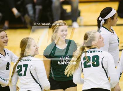 Thumbnail 3 in Lincoln Southwest vs. Lincoln Southeast (Heartland Athletic Conference) photogallery.