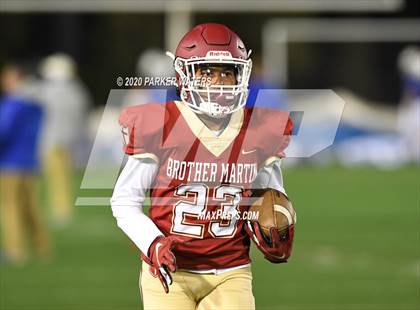 Thumbnail 3 in Brother Martin vs. Jesuit photogallery.