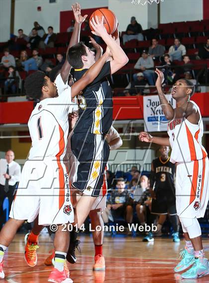 Thumbnail 3 in Greece Athena vs Spring Valley (Slam Dunk Tournament) photogallery.