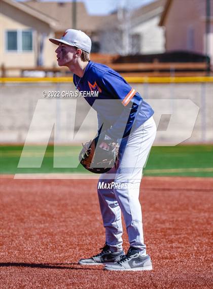 Thumbnail 1 in Widefield vs. Mitchell (Trojan Baseball Invitational) photogallery.