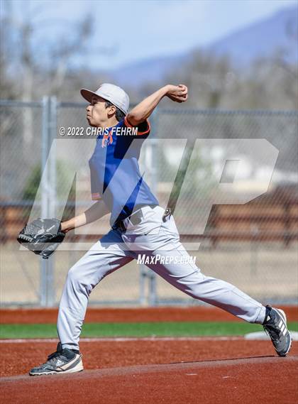 Thumbnail 3 in Widefield vs. Mitchell (Trojan Baseball Invitational) photogallery.