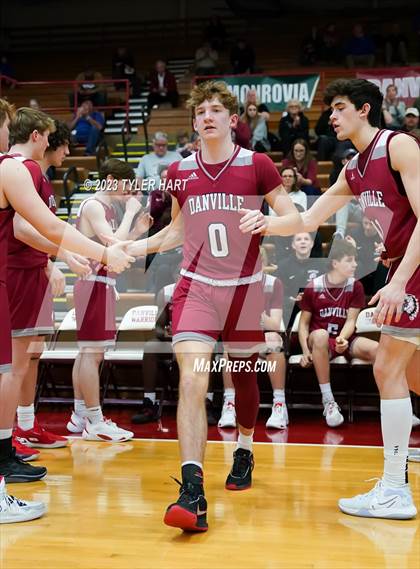 Thumbnail 2 in Western Boone @ Danville (IHSAA 3A Sectional First Round) photogallery.
