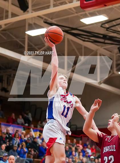 Thumbnail 3 in Western Boone @ Danville (IHSAA 3A Sectional First Round) photogallery.