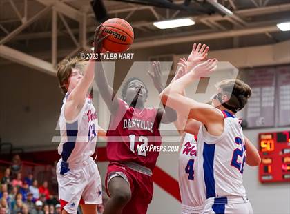 Thumbnail 2 in Western Boone @ Danville (IHSAA 3A Sectional First Round) photogallery.