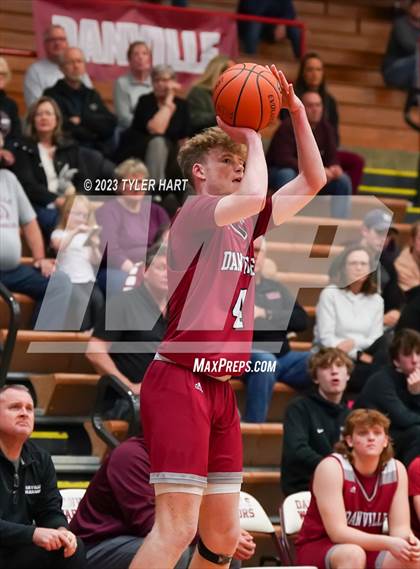 Thumbnail 2 in Western Boone @ Danville (IHSAA 3A Sectional First Round) photogallery.