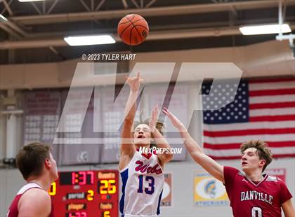 Thumbnail 1 in Western Boone @ Danville (IHSAA 3A Sectional First Round) photogallery.