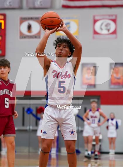 Thumbnail 3 in Western Boone @ Danville (IHSAA 3A Sectional First Round) photogallery.