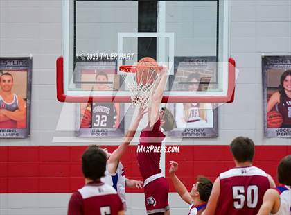 Thumbnail 3 in Western Boone @ Danville (IHSAA 3A Sectional First Round) photogallery.