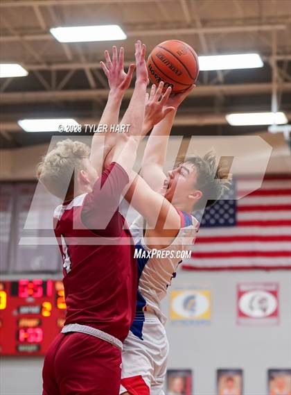 Thumbnail 3 in Western Boone @ Danville (IHSAA 3A Sectional First Round) photogallery.