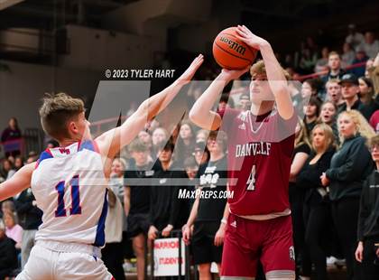 Thumbnail 1 in Western Boone @ Danville (IHSAA 3A Sectional First Round) photogallery.