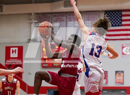 Thumbnail 3 in Western Boone @ Danville (IHSAA 3A Sectional First Round) photogallery.