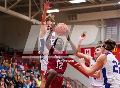 Thumbnail 3 in Western Boone @ Danville (IHSAA 3A Sectional First Round) photogallery.
