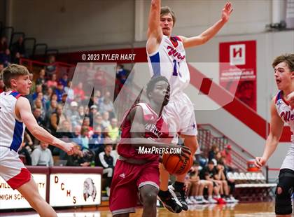 Thumbnail 1 in Western Boone @ Danville (IHSAA 3A Sectional First Round) photogallery.