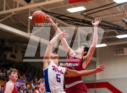 Thumbnail 3 in Western Boone @ Danville (IHSAA 3A Sectional First Round) photogallery.