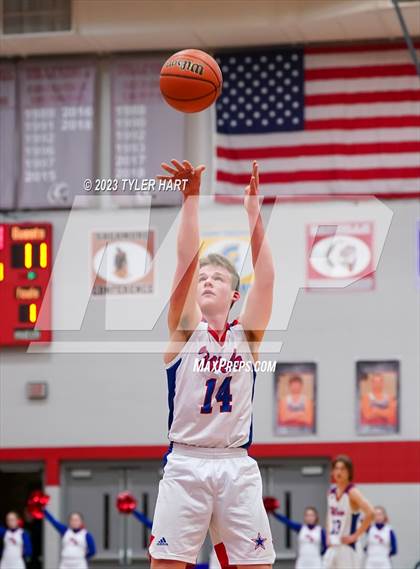Thumbnail 2 in Western Boone @ Danville (IHSAA 3A Sectional First Round) photogallery.