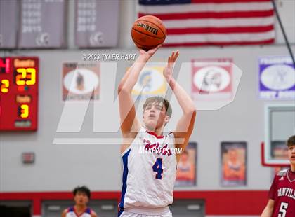 Thumbnail 3 in Western Boone @ Danville (IHSAA 3A Sectional First Round) photogallery.
