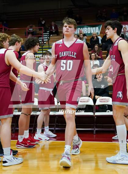 Thumbnail 3 in Western Boone @ Danville (IHSAA 3A Sectional First Round) photogallery.