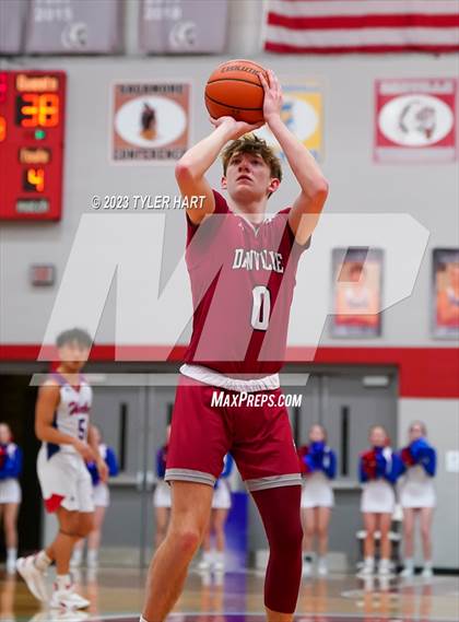 Thumbnail 3 in Western Boone @ Danville (IHSAA 3A Sectional First Round) photogallery.