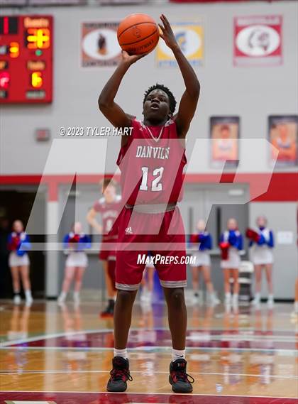 Thumbnail 3 in Western Boone @ Danville (IHSAA 3A Sectional First Round) photogallery.