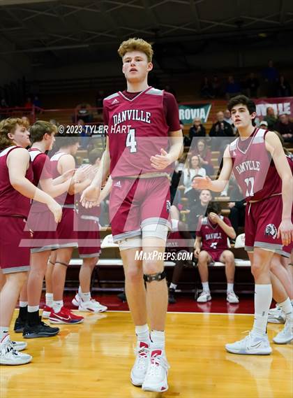 Thumbnail 3 in Western Boone @ Danville (IHSAA 3A Sectional First Round) photogallery.