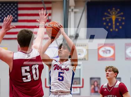 Thumbnail 2 in Western Boone @ Danville (IHSAA 3A Sectional First Round) photogallery.