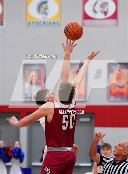 Thumbnail 2 in Western Boone @ Danville (IHSAA 3A Sectional First Round) photogallery.