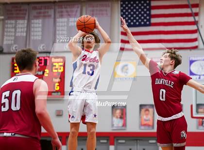 Thumbnail 2 in Western Boone @ Danville (IHSAA 3A Sectional First Round) photogallery.