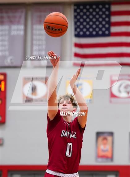 Thumbnail 3 in Western Boone @ Danville (IHSAA 3A Sectional First Round) photogallery.