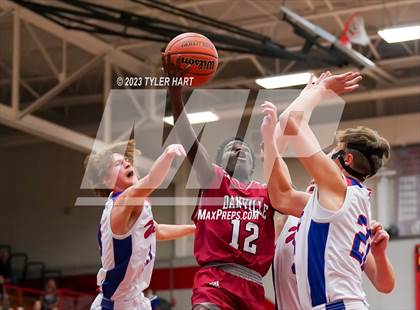 Thumbnail 3 in Western Boone @ Danville (IHSAA 3A Sectional First Round) photogallery.
