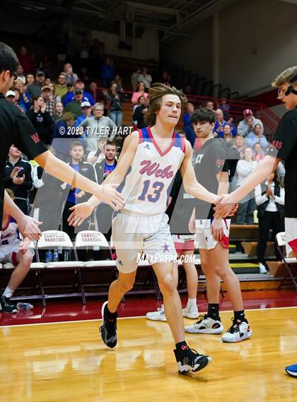 Thumbnail 3 in Western Boone @ Danville (IHSAA 3A Sectional First Round) photogallery.