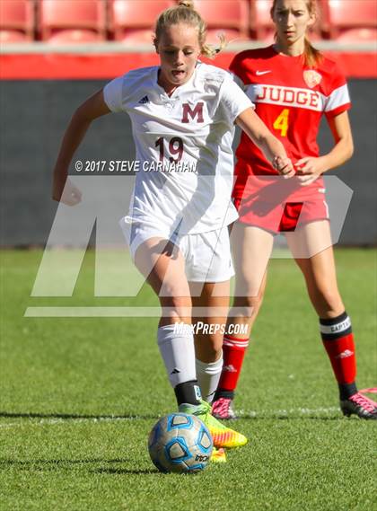 Thumbnail 3 in Judge Memorial vs. Morgan (UHSAA 3A Final) photogallery.