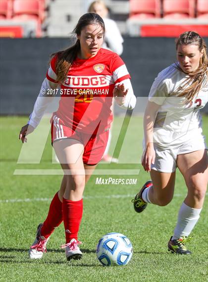 Thumbnail 2 in Judge Memorial vs. Morgan (UHSAA 3A Final) photogallery.