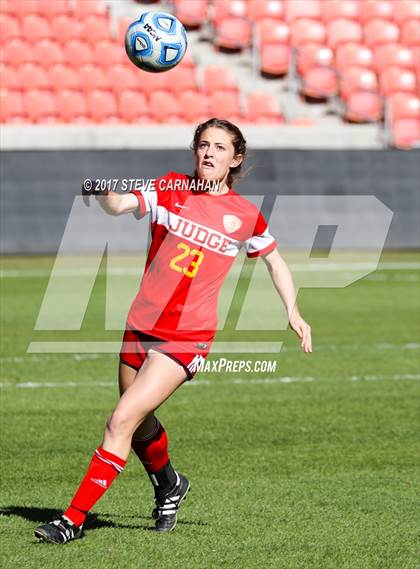 Thumbnail 1 in Judge Memorial vs. Morgan (UHSAA 3A Final) photogallery.