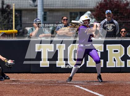 Thumbnail 1 in Lebanon vs. Guerin Catholic IHSAA Class 3A Softball S25 Sectional First Round photogallery.