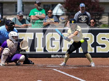 Thumbnail 1 in Lebanon vs. Guerin Catholic IHSAA Class 3A Softball S25 Sectional First Round photogallery.