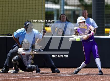 Thumbnail 2 in Lebanon vs. Guerin Catholic IHSAA Class 3A Softball S25 Sectional First Round photogallery.
