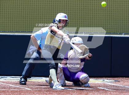 Thumbnail 2 in Lebanon vs. Guerin Catholic IHSAA Class 3A Softball S25 Sectional First Round photogallery.