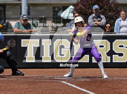 Thumbnail 1 in Lebanon vs. Guerin Catholic IHSAA Class 3A Softball S25 Sectional First Round photogallery.