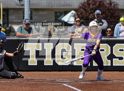 Thumbnail 3 in Lebanon vs. Guerin Catholic IHSAA Class 3A Softball S25 Sectional First Round photogallery.