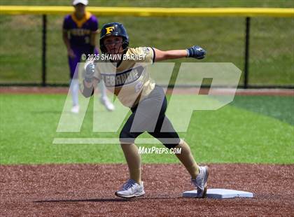 Thumbnail 2 in Lebanon vs. Guerin Catholic IHSAA Class 3A Softball S25 Sectional First Round photogallery.