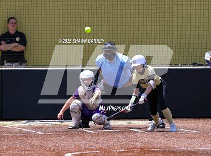 Thumbnail 2 in Lebanon vs. Guerin Catholic IHSAA Class 3A Softball S25 Sectional First Round photogallery.