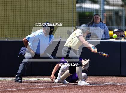 Thumbnail 2 in Lebanon vs. Guerin Catholic IHSAA Class 3A Softball S25 Sectional First Round photogallery.