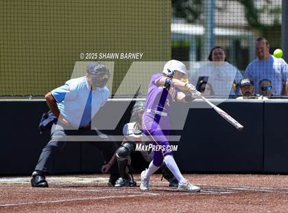 Thumbnail 2 in Lebanon vs. Guerin Catholic IHSAA Class 3A Softball S25 Sectional First Round photogallery.