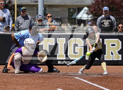 Thumbnail 1 in Lebanon vs. Guerin Catholic IHSAA Class 3A Softball S25 Sectional First Round photogallery.