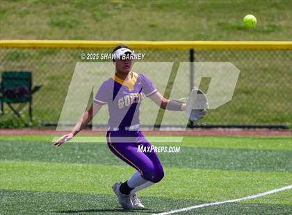 Thumbnail 1 in Lebanon vs. Guerin Catholic IHSAA Class 3A Softball S25 Sectional First Round photogallery.