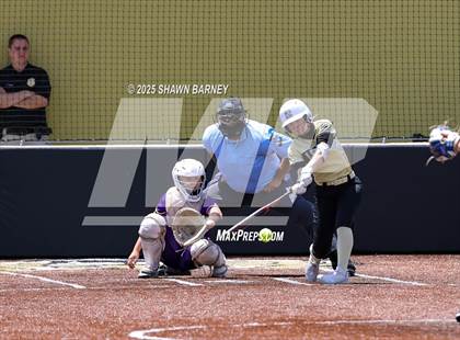 Thumbnail 3 in Lebanon vs. Guerin Catholic IHSAA Class 3A Softball S25 Sectional First Round photogallery.